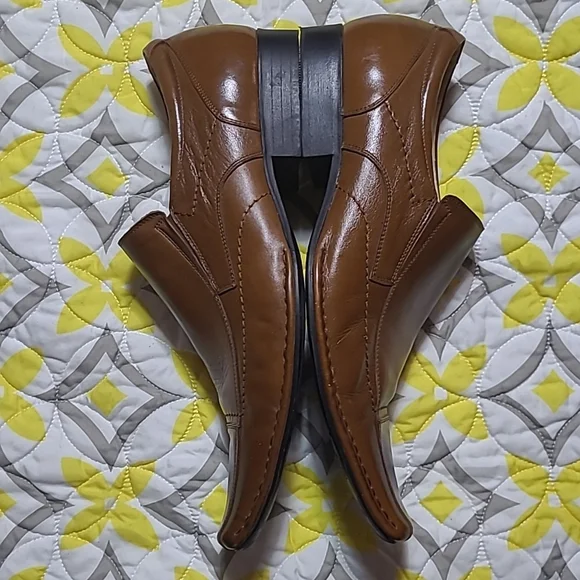 Steve Madden Jaredd Stitched Slip On Shoes Brown Size 13 Men's - Picture 4 of 7